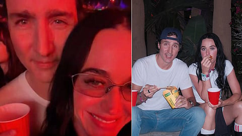 Former PM Justin Trudeau and his new girlfriend Katy Perry at the 2026 Coachella Music Festival