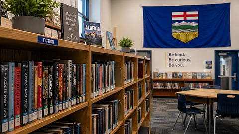 AB school library