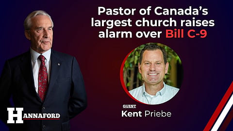 Pastor of Canada’s largest church raises alarm over Bill C-9