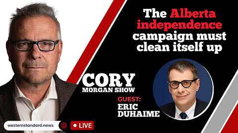 The Alberta independence campaign must clean itself up