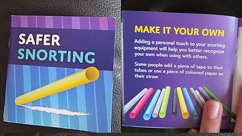 Safer Snorting Pamphlets