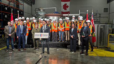 Stephen Lecce in Etobicoke