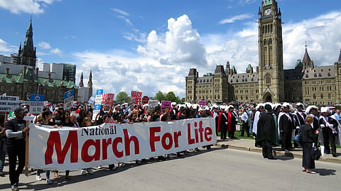 National March for Life on Parliament Hill, May 9, 2013