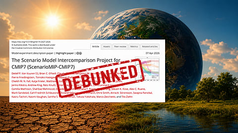RCP 8.5 climate scenario debunked