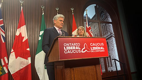 Liberal interim leader John Fraser