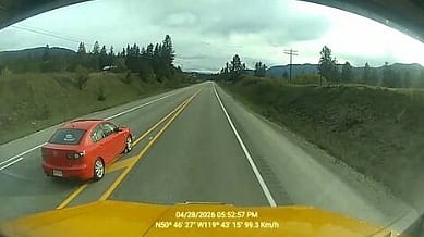 Alberta driver faces impound after 163 km/h Hwy. 1 speeding incident in BC