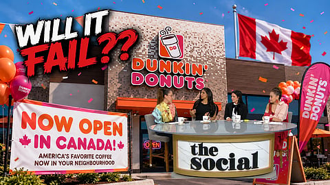 Dunkin' Donuts opening in Canada, The Social