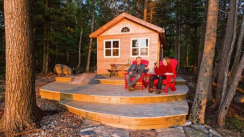 Parks Canada cabin