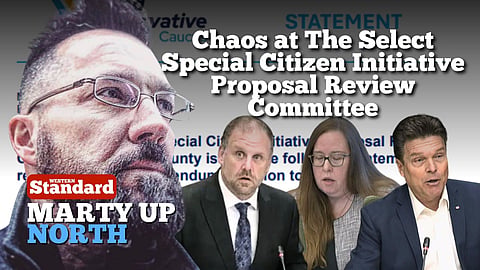 Chaos at the Select Special Citizen Initiative Proposal Review Committee