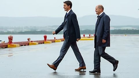 In 2022, Prime Minister Trudeau told German Chancellor Olaf Scholz that there was no business case for the export of natural gas to Europe.