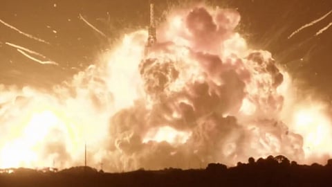 Blue Origin rocket explosion