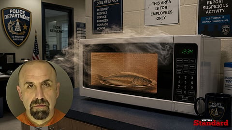 Michael Debiase, fish in microwave