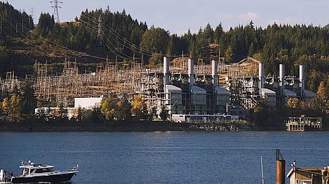 Burrard Thermal Power Plant at Port Moody was shut down in 2016 as BC Hydro was required to use only renewable sources. Its decommissioning will take until 2030, with BC Hydro already in need of reliable backup power. 