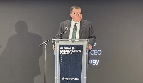Cenovus CEO Jon McKenzie at the Global Energy Show in Calgary on June 9, 2026. 