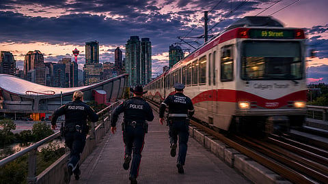 Calgary transit, City of Calgary, Calgary Peace, Transit, and Police Officer