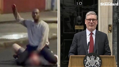 UK Prime Minister calls for calm after Belfast "beheading attempt."