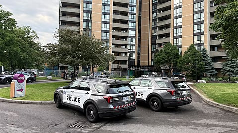 TPS outside of the apartment building