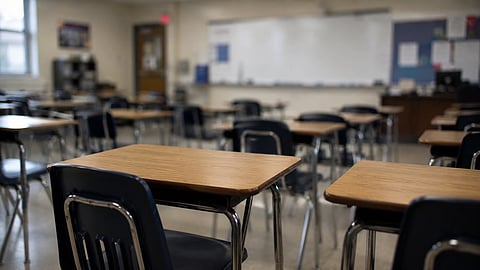 Empty classroom