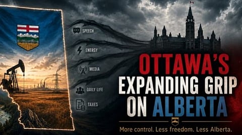 Ottawa's expanding grip on Alberta