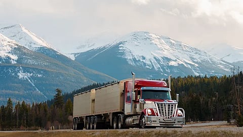 Semi truck