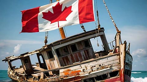 Canada sinking ship