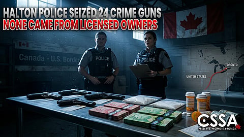 BERNARDO: Halton Police seized 24 crime guns — none came from licenced owners