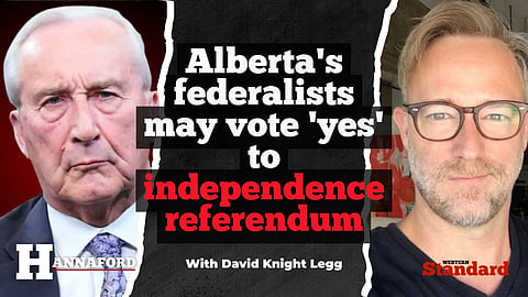 Alberta's federalists may vote 'yes' to independence referendum