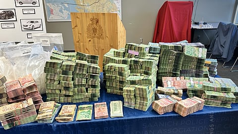 BC organized crime investigation seizes 26 kilograms of cocaine, $1.5 million cash and firearms