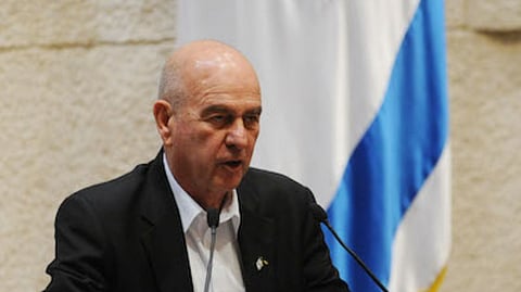 Maj.-Gen. Matan Vilnai at the Knesset, 2010.