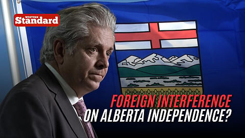 Foreign interference on Alberta independence 