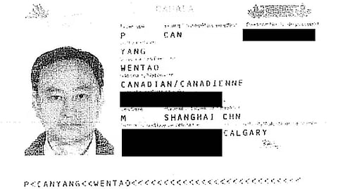 A copy of Western Canadian-based businessman Wentao Yang's passport was in the Panama Papers. The leak sparked a Canada Revenue Agency investigation into him and now an arrest warrant, issued by the agency on Tuesday.