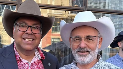 Alberta NDP leader Naheed Nenshi has apologized to critics after a photo of him with Israel’s ambassador to Canada that was taken during the Calgary Stampede, prompting criticism from both his supporters and opponents online.