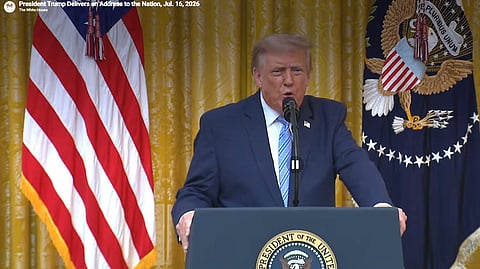 President Trump alleges Chinese election interference.