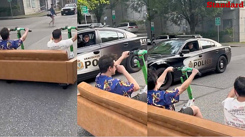 VPD talks to scooter riders