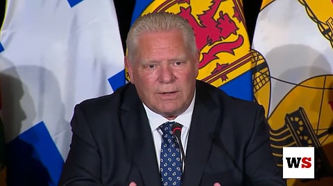Ford praised Carney's handling of the Gordie Howe Bridge