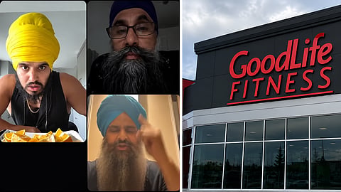 A guest appearing on a livestream hosted by the Sikh man involved in the recent GoodLife Fitness incident compared the kirpan to the Fifth Amendment