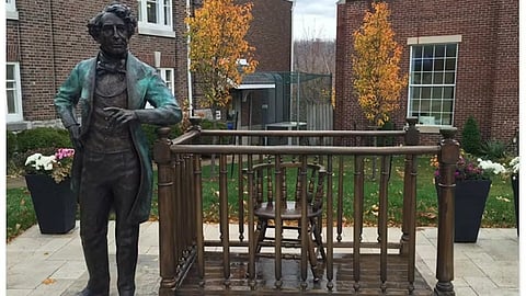 John A. MacDonald statue