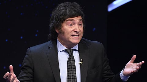 Libertarian leader Javier Milei wins Argentina's election by a landslide 