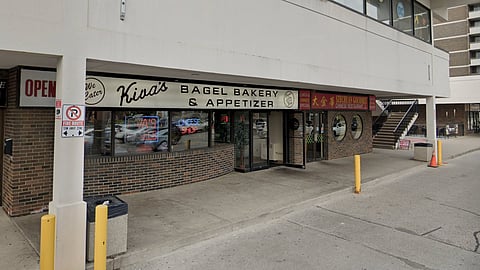 Kiva's Bakery at Bathurst and Steeles was one of the locations that was allegedly targeted