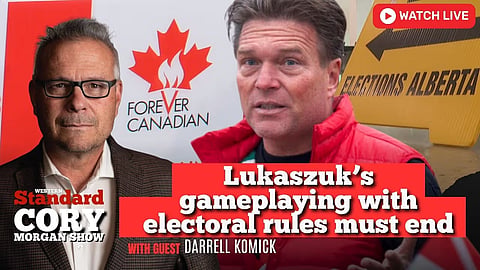 Lukaszuk’s gameplaying with electoral rules must end