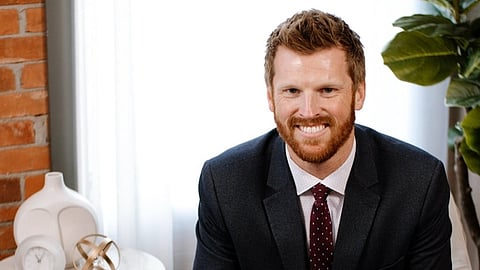 Stettler Town Councillor and UCP nomination candidate Dusty Myshrall in a photo on his campaign website. 