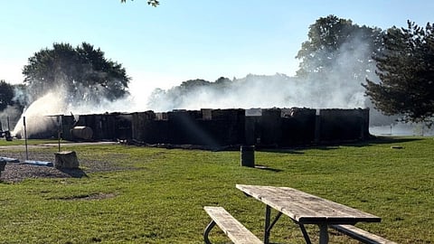 The fires caused over $1 million in damages