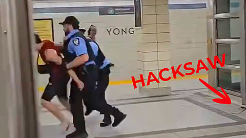 TTC officers struggled with a dangerous man