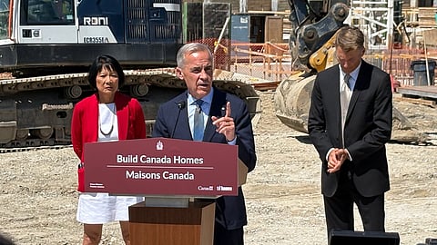 Mark Carney joined Olivia Chow to discuss the Toronto housing market