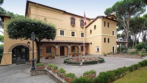 Ambassador's residence in Rome