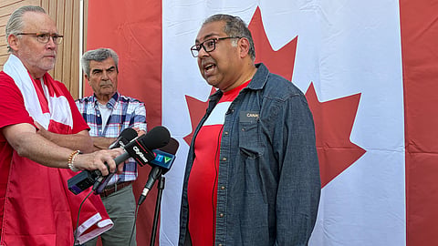 Nenshi accuses Smith of dividing Albertans at ‘Rally the Vote for Canada’