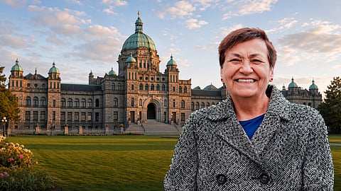 Vancouver-Strathcona NDP MLA Joan Phillip, also known as Amshen, who died Friday at 74.