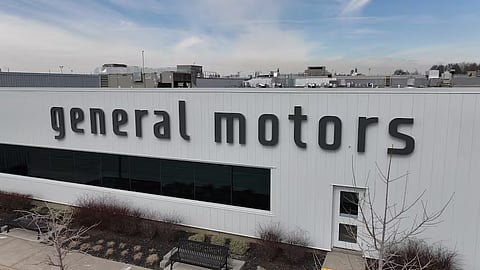 The General Motors plant in Oshawa