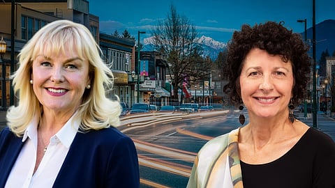 Kerry-Lynne Findlay (left) and Pam Alexis (right) are set for a high-stakes Abbotsford-Mission byelection this September.