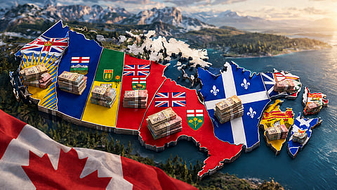 Provinces, money